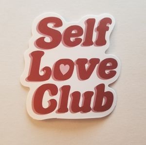 10/$10 Self Love Club Sticker